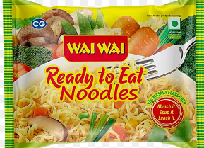Wai Wai Ready to Eat Veg Masala Flavoured Noodles
